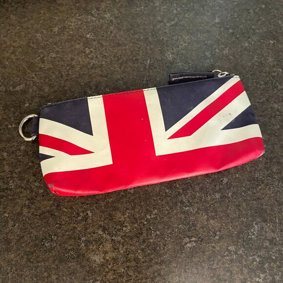 Jack Wills Fabulously British Union Jack Zip Case - Picture 2 of 3